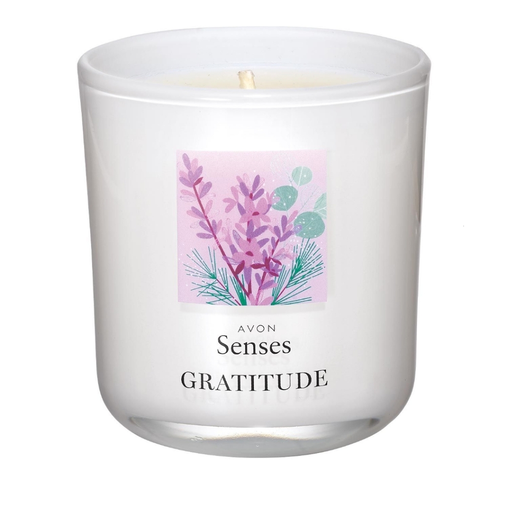 Avon Senses Gratitude Lavender & Cedarwood Candle
